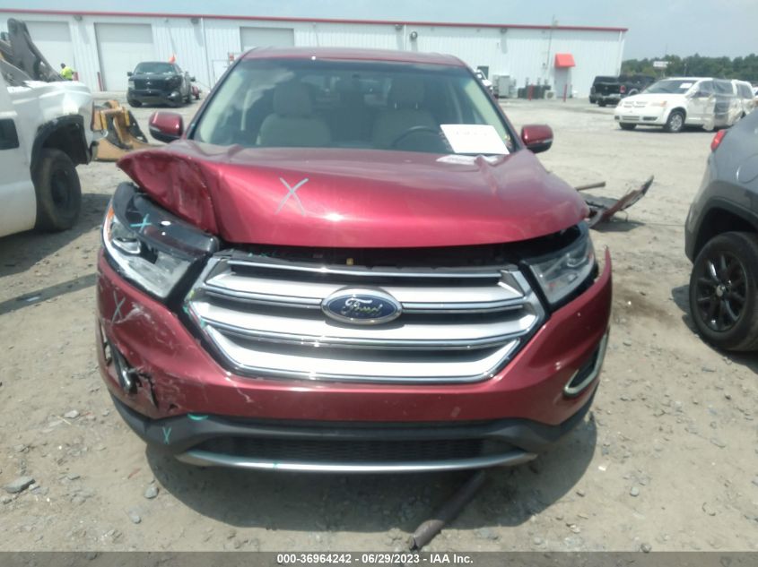 2015 FORD EDGE SEL - 2FMTK3J9XFBB72593