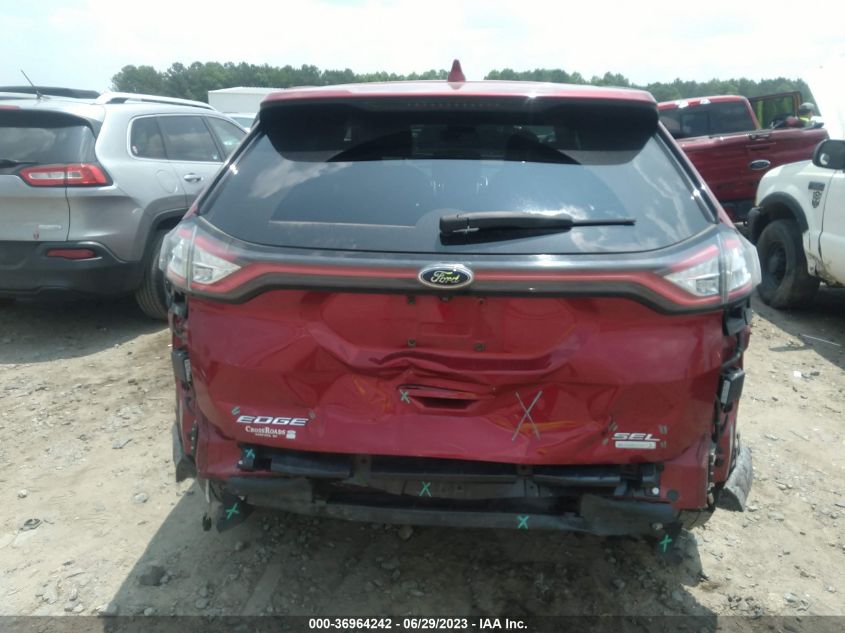 2015 FORD EDGE SEL - 2FMTK3J9XFBB72593