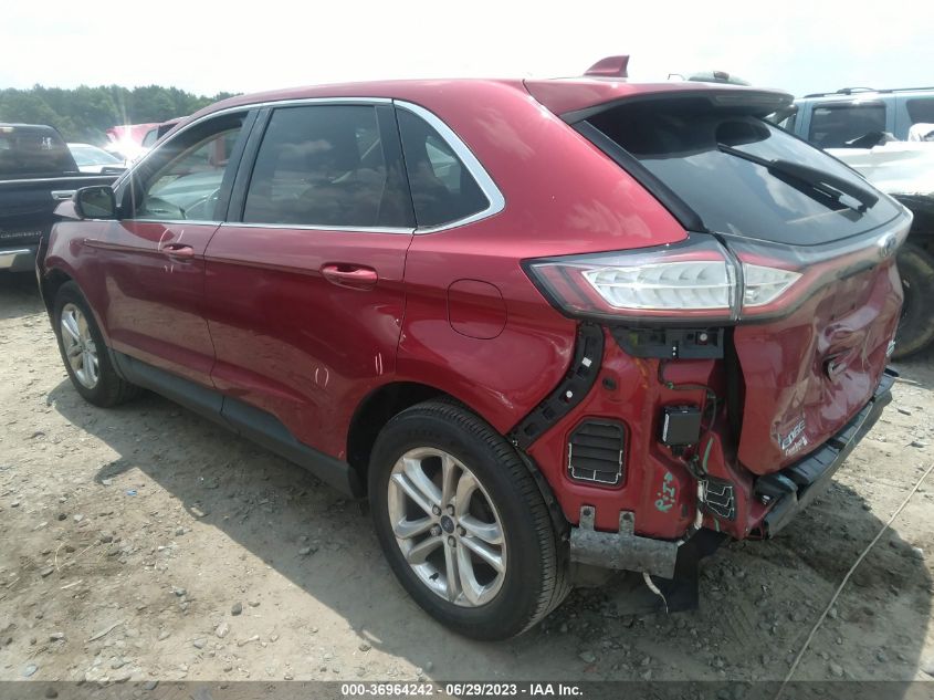 2015 FORD EDGE SEL - 2FMTK3J9XFBB72593