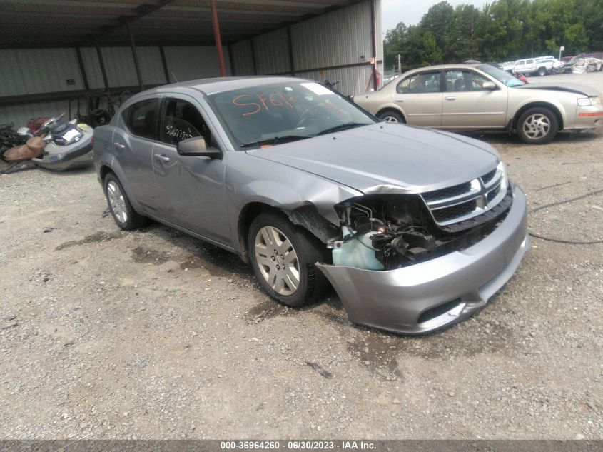 2013 DODGE AVENGER SE - 1C3CDZAB8DN622946