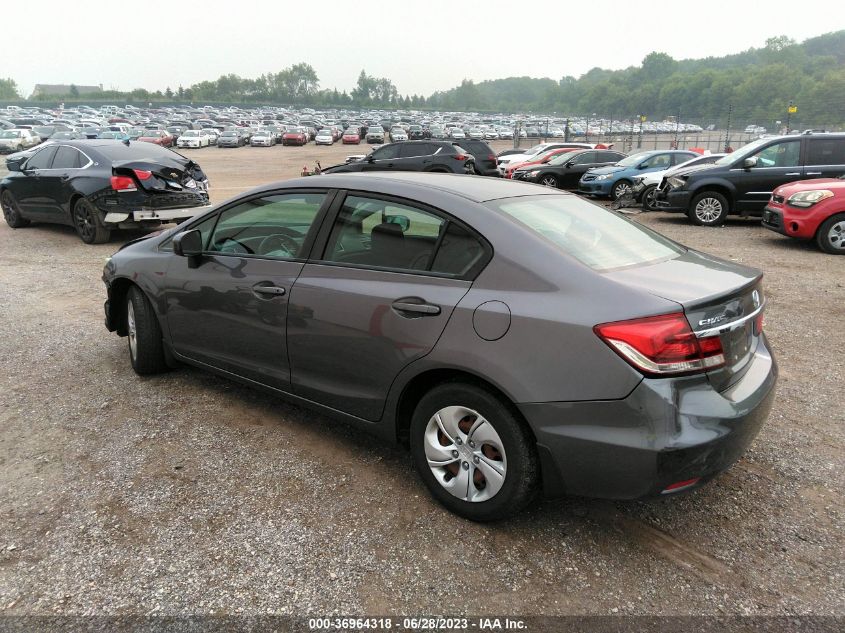 2014 HONDA CIVIC SEDAN LX - 19XFB2F5XEE070042