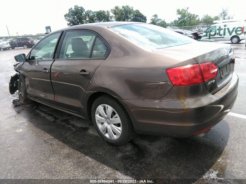 2013 VOLKSWAGEN JETTA SEDAN S - 3VW2K7AJ5DM214792