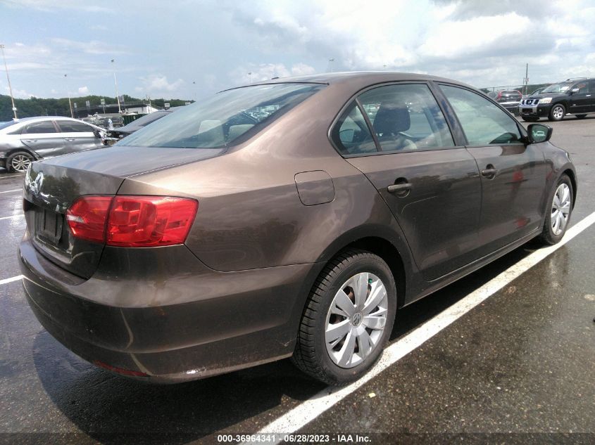 2013 VOLKSWAGEN JETTA SEDAN S - 3VW2K7AJ5DM214792