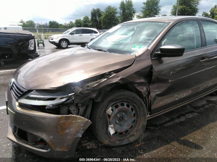 2013 VOLKSWAGEN JETTA SEDAN S - 3VW2K7AJ5DM214792