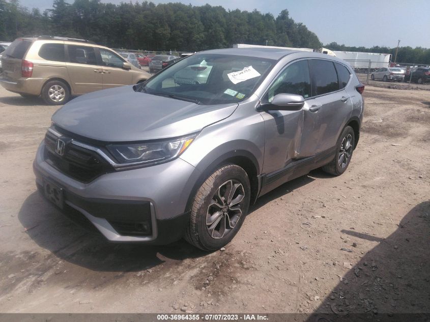 2021 HONDA CR-V EX-L - 2HKRW2H86MH610473