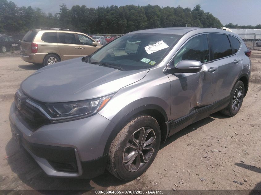 2021 HONDA CR-V EX-L - 2HKRW2H86MH610473