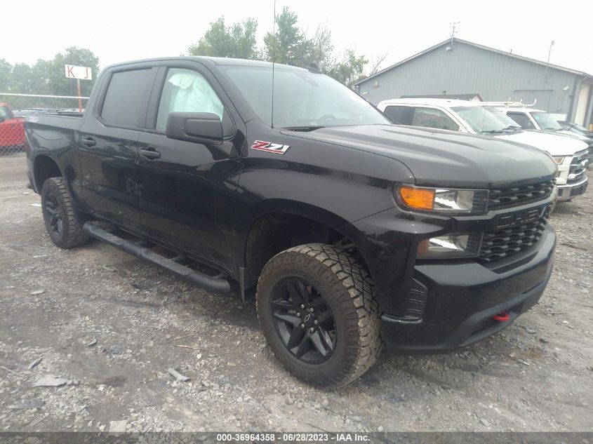 2021 CHEVROLET SILVERADO 1500 CUSTOM TRAIL BOSS - 1GCPYCEF0MZ448276
