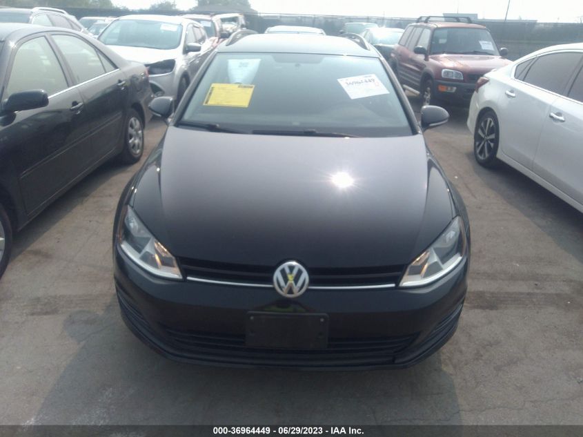 2016 VOLKSWAGEN GOLF SPORTWAGEN TSI S 3VWC17AUXGM519436
