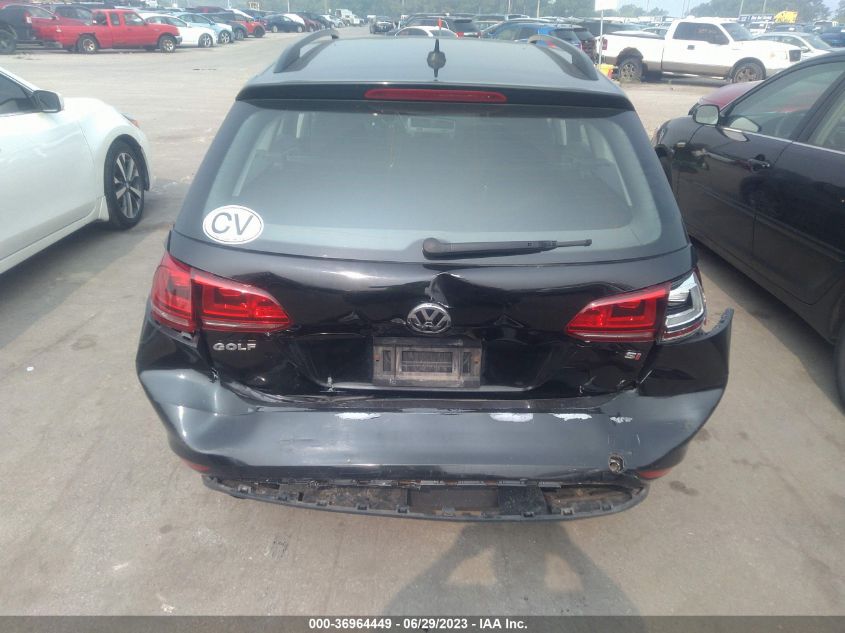 2016 VOLKSWAGEN GOLF SPORTWAGEN TSI S 3VWC17AUXGM519436