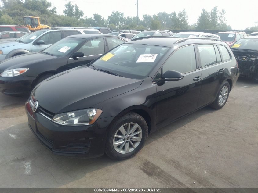 2016 VOLKSWAGEN GOLF SPORTWAGEN TSI S 3VWC17AUXGM519436