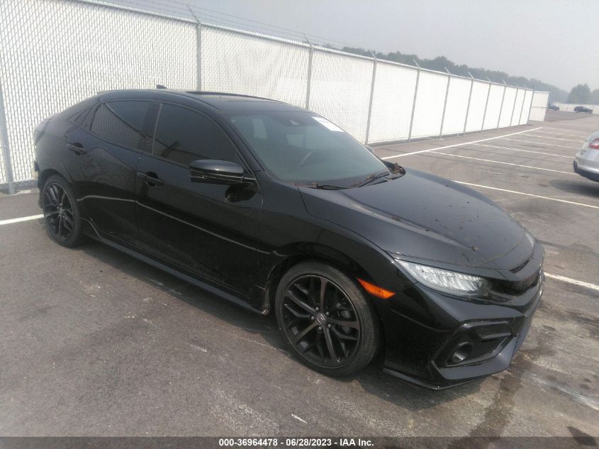 2021 HONDA CIVIC HATCHBACK SPORT TOURING - SHHFK7H97MU204204