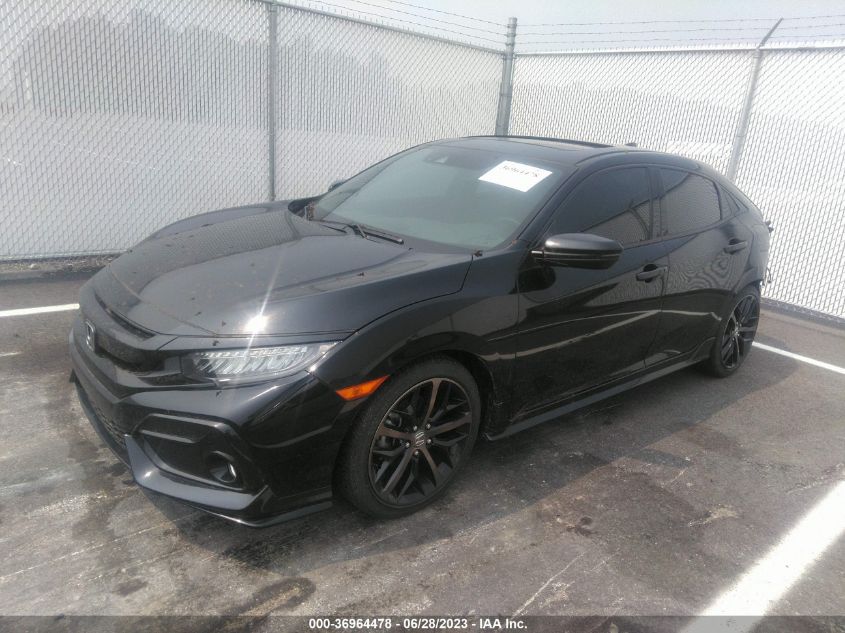 2021 HONDA CIVIC HATCHBACK SPORT TOURING - SHHFK7H97MU204204