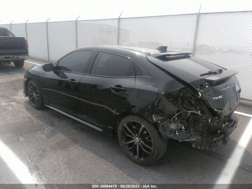 2021 HONDA CIVIC HATCHBACK SPORT TOURING - SHHFK7H97MU204204