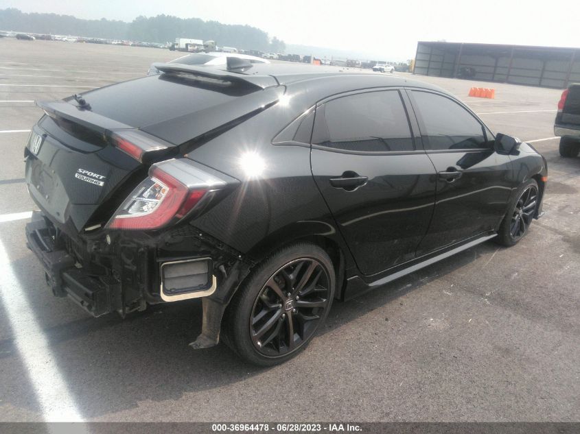 2021 HONDA CIVIC HATCHBACK SPORT TOURING - SHHFK7H97MU204204