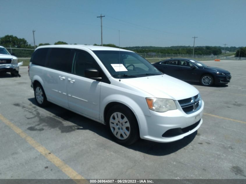 2014 DODGE GRAND CARAVAN SE - 2C4RDGBG1ER353259