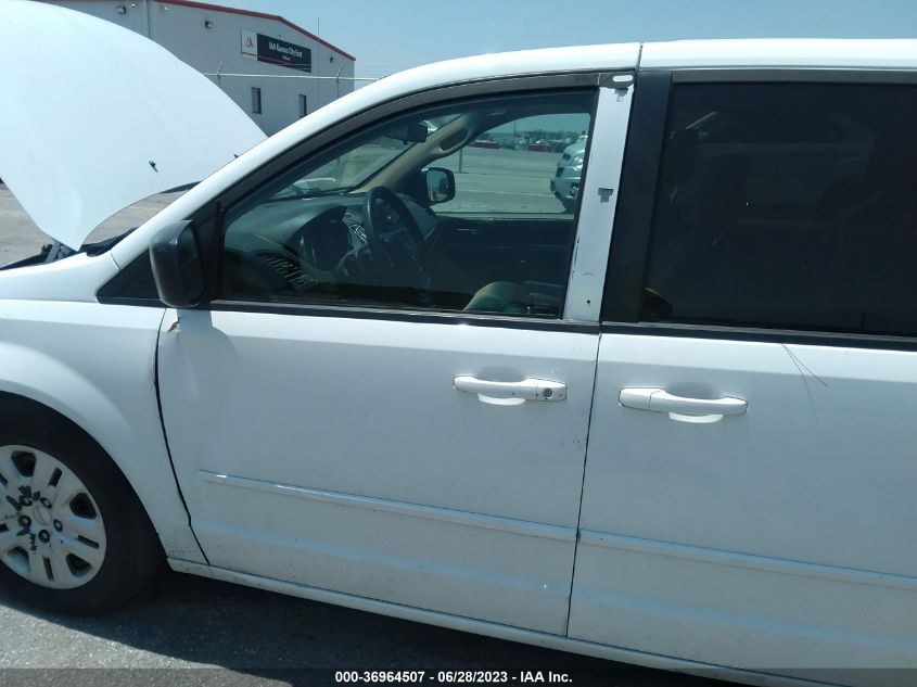 2014 DODGE GRAND CARAVAN SE - 2C4RDGBG1ER353259