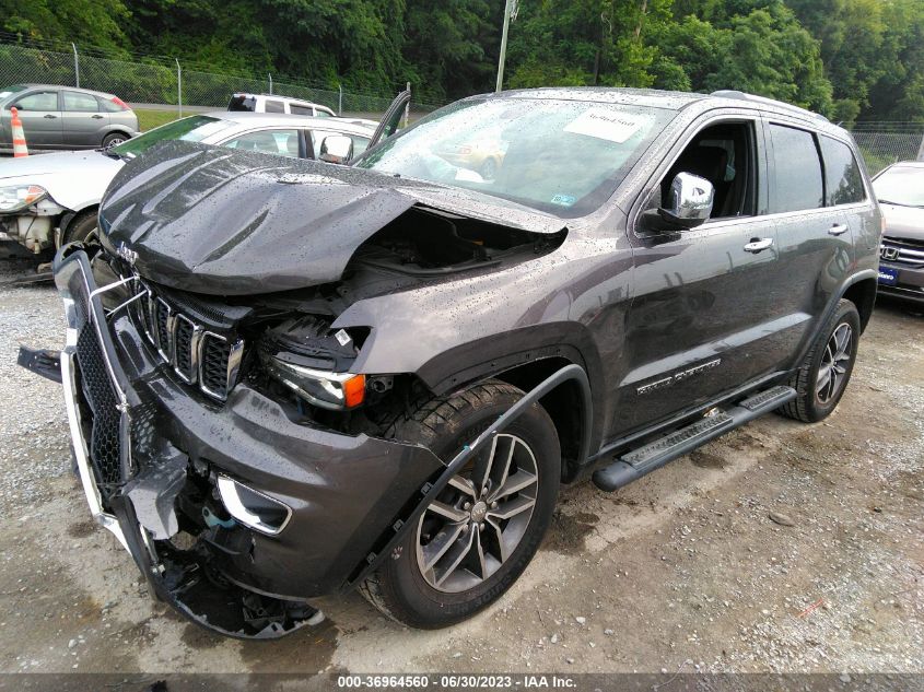 2017 JEEP GRAND CHEROKEE LIMITED - 1C4RJFBG7HC849957