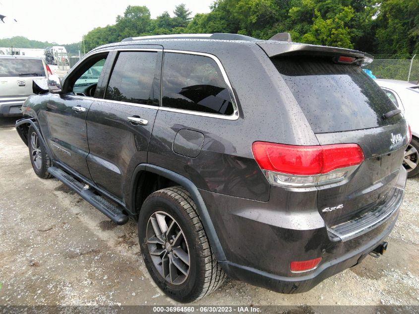 2017 JEEP GRAND CHEROKEE LIMITED - 1C4RJFBG7HC849957