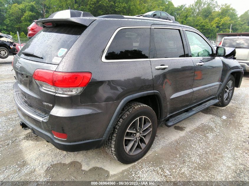 2017 JEEP GRAND CHEROKEE LIMITED - 1C4RJFBG7HC849957