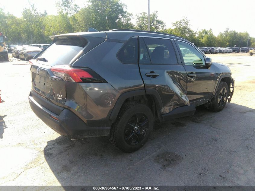 VIN 2T3P1RFV8KC015168 2019 TOYOTA RAV4 XLE