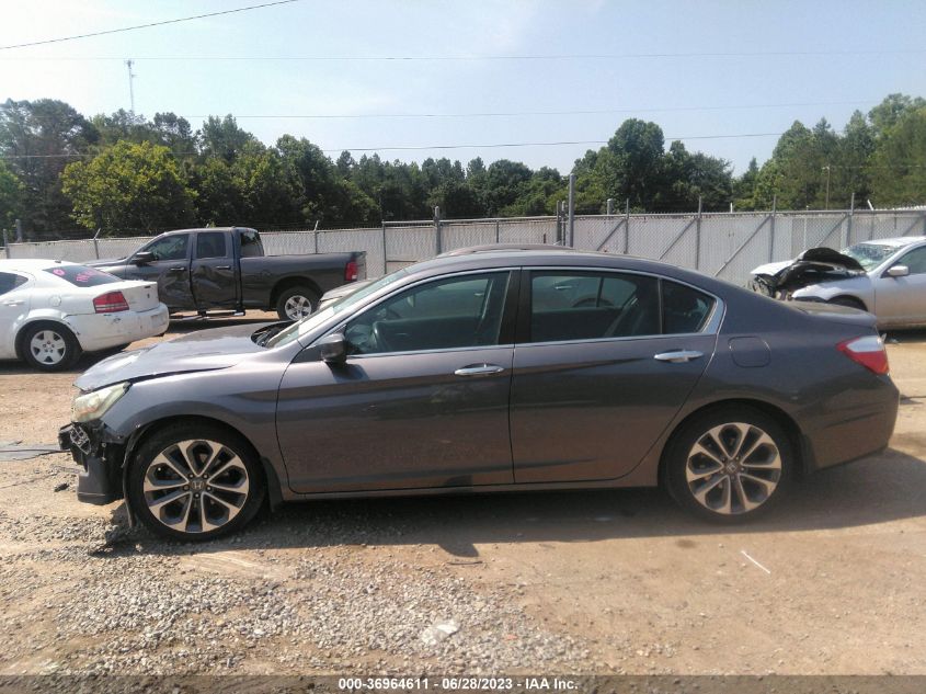 2014 HONDA ACCORD SEDAN SPORT - 1HGCR2F52EA274501