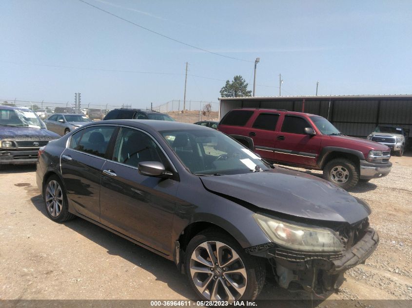 2014 HONDA ACCORD SEDAN SPORT - 1HGCR2F52EA274501