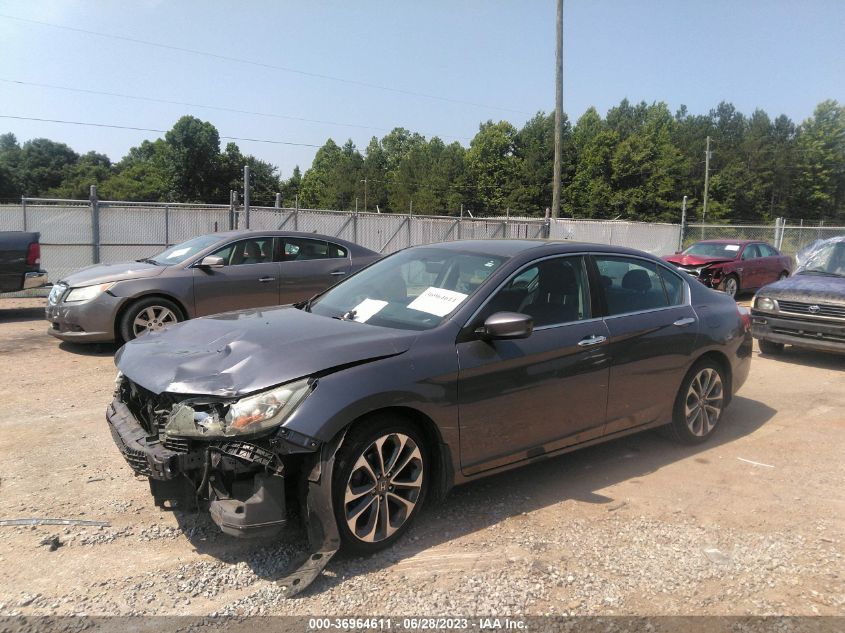 2014 HONDA ACCORD SEDAN SPORT - 1HGCR2F52EA274501