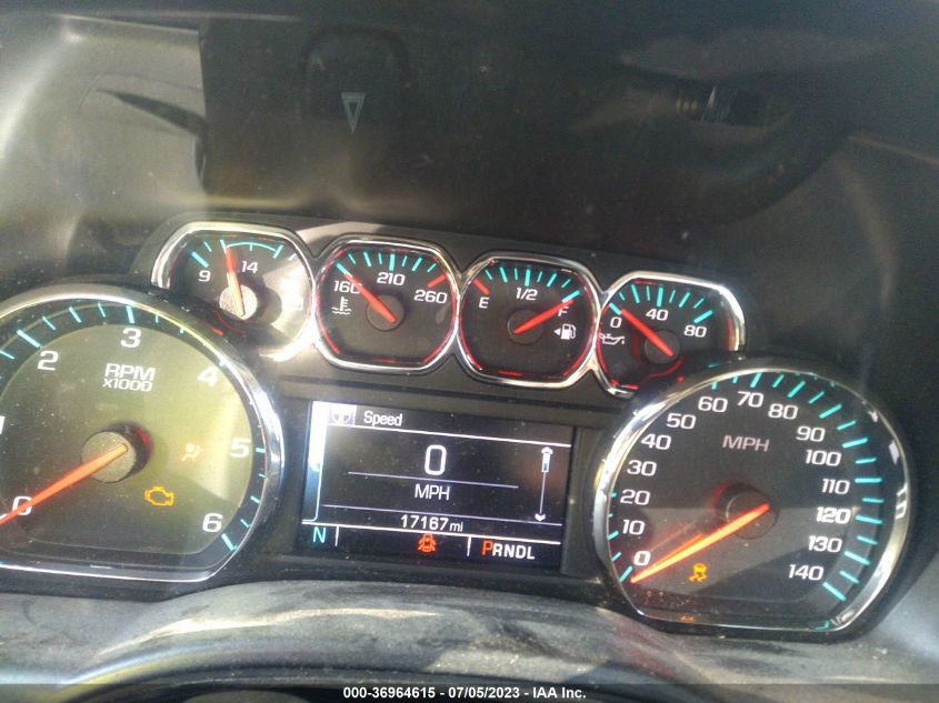 2017 CHEVROLET SILVERADO 1500 LT - 1GCVKREC9HZ323896