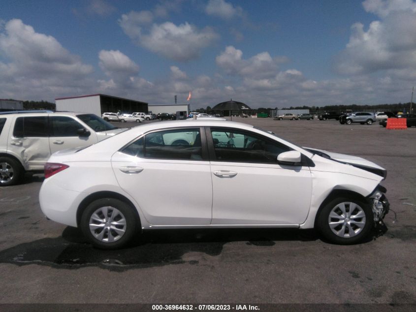 2017 TOYOTA COROLLA L/LE/XLE/SE - 2T1BURHE6HC846121