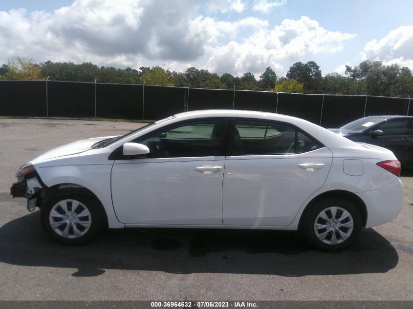2017 TOYOTA COROLLA L/LE/XLE/SE - 2T1BURHE6HC846121