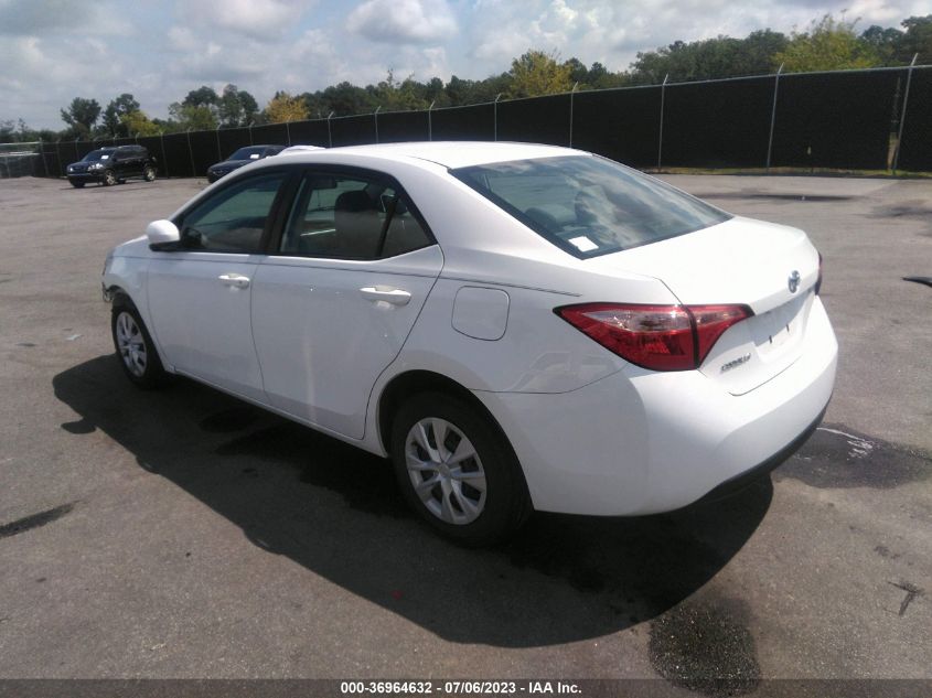 2017 TOYOTA COROLLA L/LE/XLE/SE - 2T1BURHE6HC846121