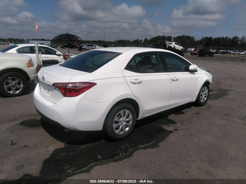 2017 TOYOTA COROLLA L/LE/XLE/SE - 2T1BURHE6HC846121