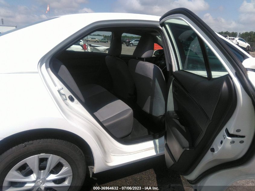 2017 TOYOTA COROLLA L/LE/XLE/SE - 2T1BURHE6HC846121