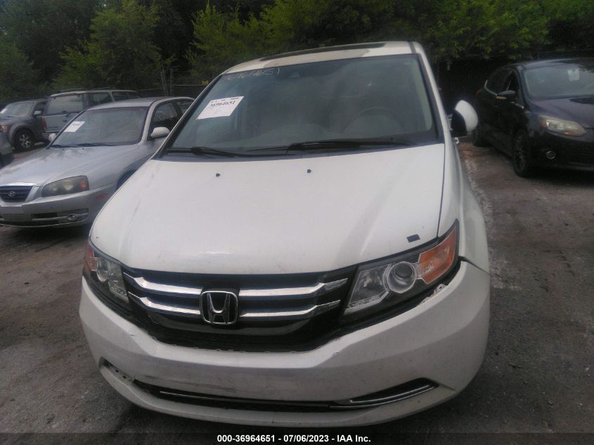 2014 HONDA ODYSSEY EX-L - 5FNRL5H67EB040203