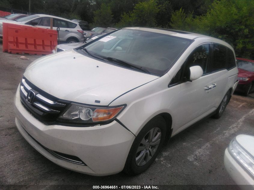 2014 HONDA ODYSSEY EX-L - 5FNRL5H67EB040203