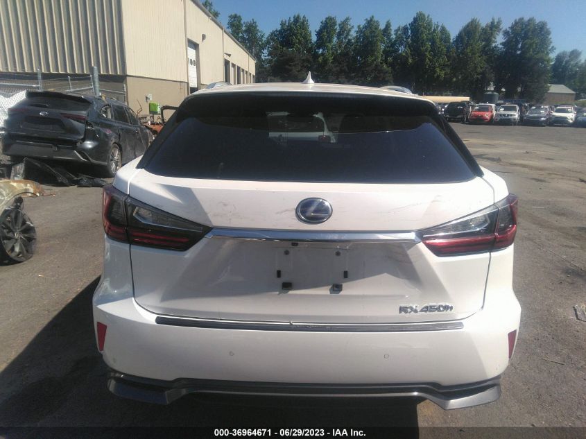 2018 LEXUS RX RX 450H - 2T2BGMCA2JC027607