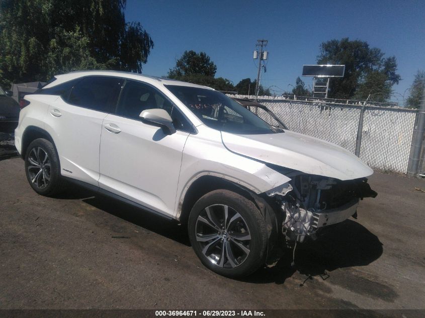 2018 LEXUS RX RX 450H - 2T2BGMCA2JC027607