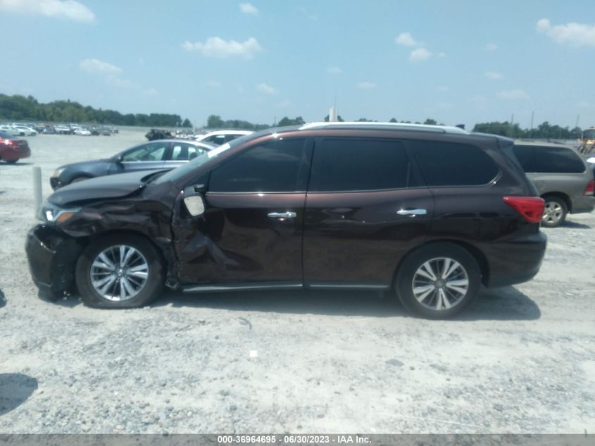 2019 NISSAN PATHFINDER S/SL/SV - 5N1DR2MNXKC591749