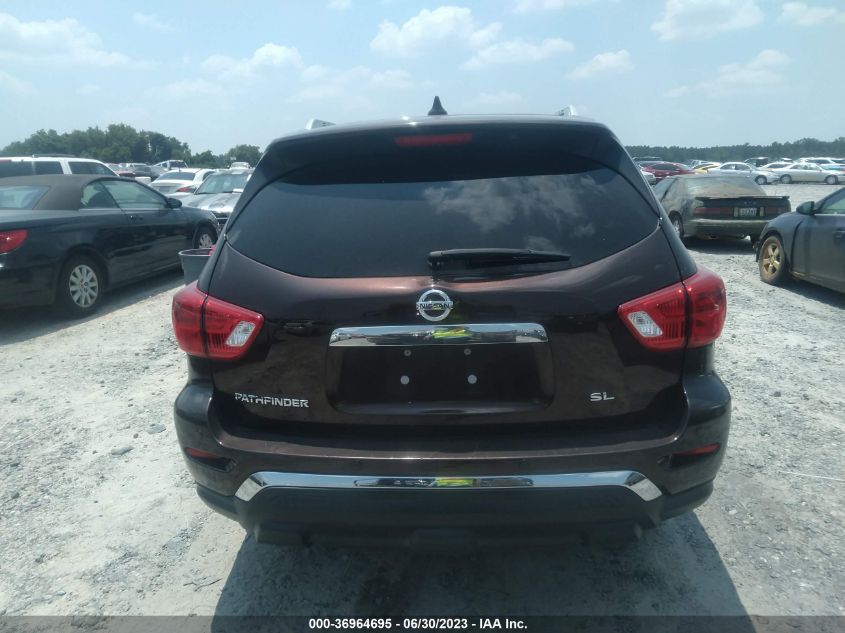 2019 NISSAN PATHFINDER S/SL/SV - 5N1DR2MNXKC591749