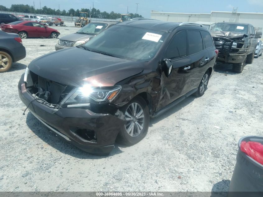2019 NISSAN PATHFINDER S/SL/SV - 5N1DR2MNXKC591749