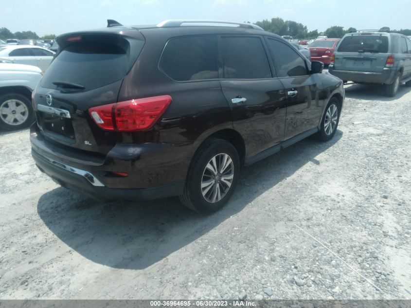 2019 NISSAN PATHFINDER S/SL/SV - 5N1DR2MNXKC591749