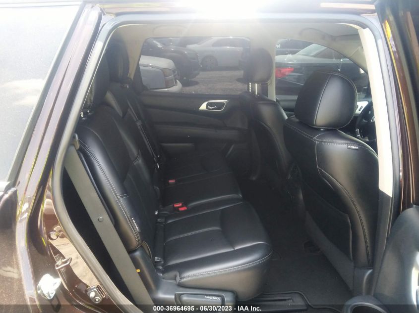2019 NISSAN PATHFINDER S/SL/SV - 5N1DR2MNXKC591749