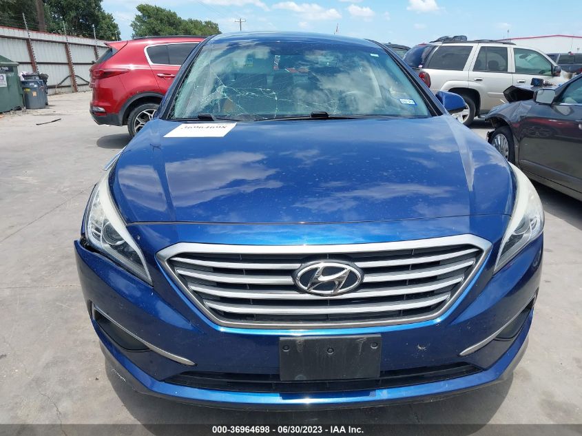 2017 HYUNDAI SONATA 2.4L - 5NPE24AF3HH594589