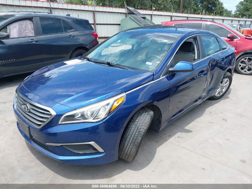 2017 HYUNDAI SONATA 2.4L - 5NPE24AF3HH594589