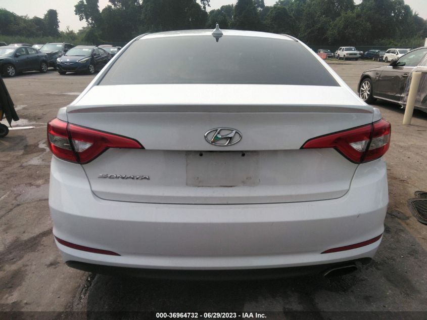 2016 HYUNDAI SONATA 2.4L SE - 5NPE24AFXGH293980