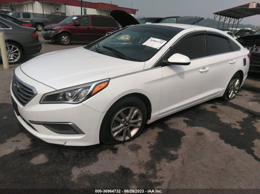 2016 HYUNDAI SONATA 2.4L SE - 5NPE24AFXGH293980