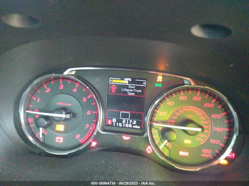 2015 SUBARU WRX PREMIUM - JF1VA1D68F9809733
