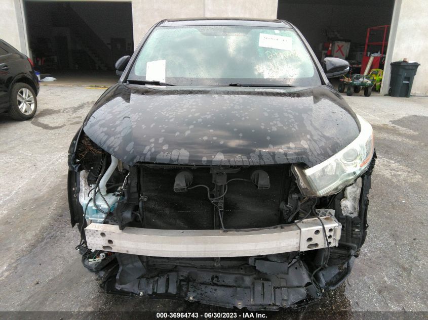 2016 TOYOTA HIGHLANDER LE - 5TDBKRFH3GS299088