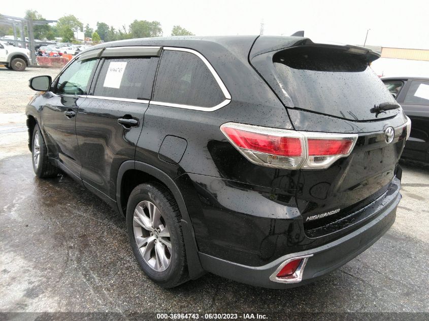 2016 TOYOTA HIGHLANDER LE - 5TDBKRFH3GS299088