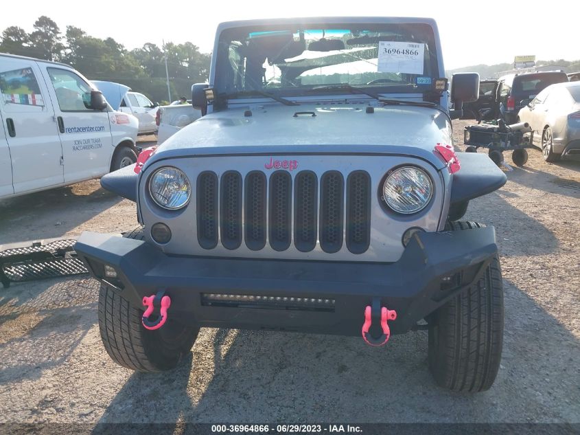 2014 JEEP WRANGLER UNLIMITED SPORT - 1C4BJWDG9EL312355